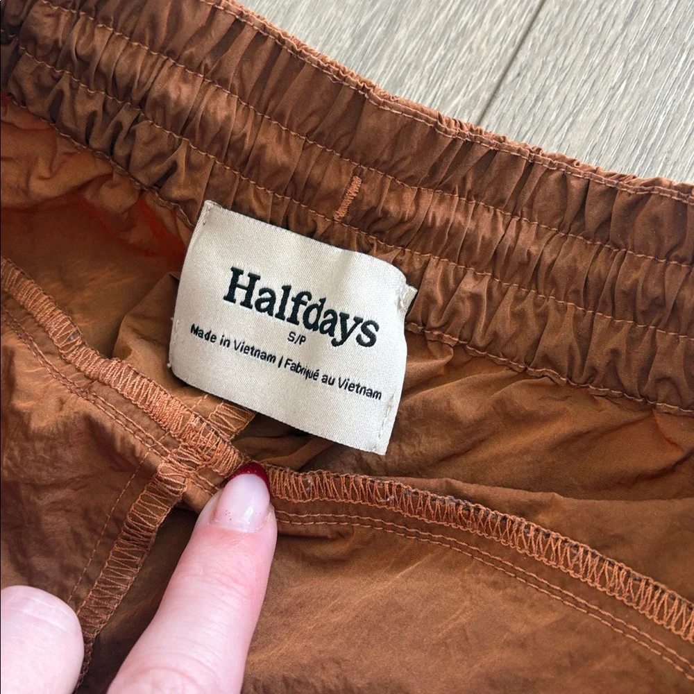 Women's Athletic Shorts in Brown - Lightweight Performance